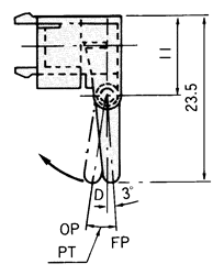 光電開(kāi)關(guān)致動(dòng)器形式H