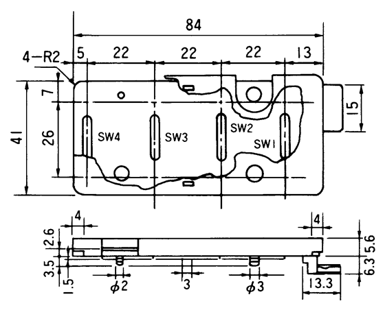 PSP-05接近開(kāi)關(guān)尺寸